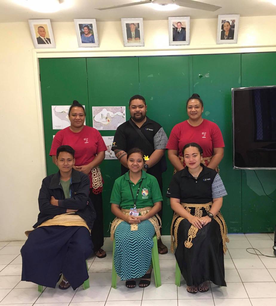 The Tongatapu survey team Ministry of Fisheries, Ministry for the Environment (MEIDECC) and VEPA team has conducted 34 surveys in Tongatapu gathering critical traditional knowledge on marine turtles.